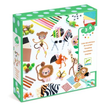   Kreatív készlet - Vadon élő állatok - Jungle Animal Creation Box