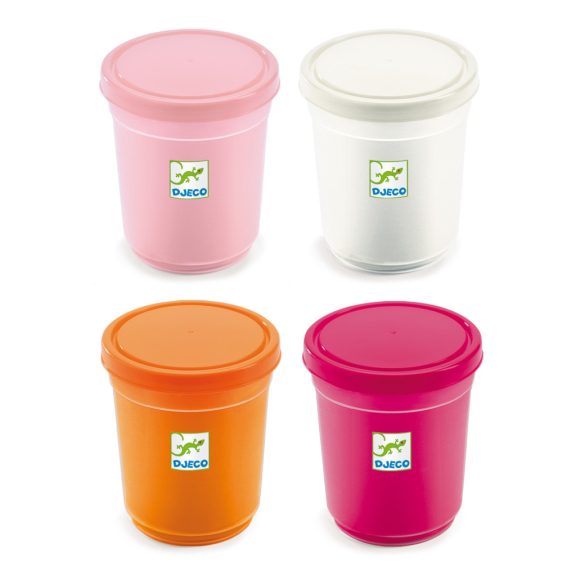 Gyurma - Pillegyurma - 4 tubs of play dough, Sweet Gyurma - Pillegyurma - 4 tubs of play dough, Sweet