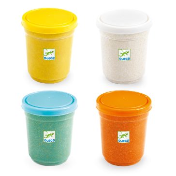   Gyurma - Pillegyurma, 4 csillámos szín - 4 pots of glittery play dough