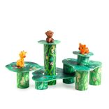 Djeco Toronyépítő játék - Dzsungel játszótér - TopaniTube