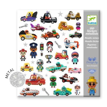  Djeco Matricák - A CRAZY MOTORS világa - The world of CRAZY MOTORS