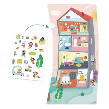   Kreatív műhely - 6 technika 1 dobozban - Állat élet - Animal houses
