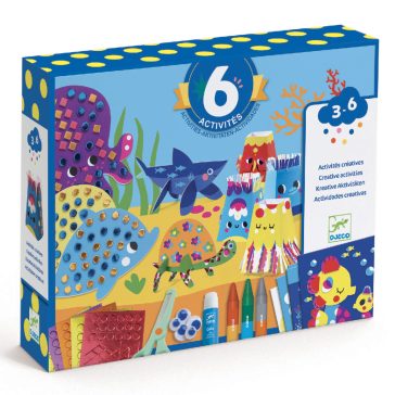   Kreatív műhely - 6 technika 1 dobozban - Tengeri örömök - Seaside delights