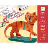 Djeco Művészeti műhely - Szoborkészítés - A tigris - The tiger