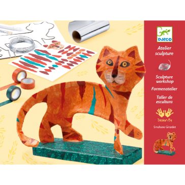   Művészeti műhely - Szoborkészítés - A tigris - The tiger
