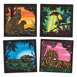 Djeco Művészeti műhely - Akvarell háttér, színátmenetek - Backlight