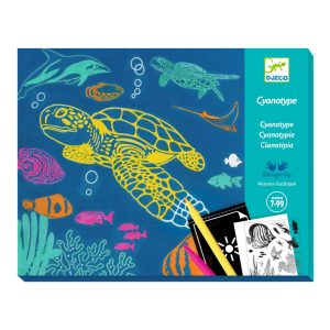 Djeco Művészeti műhely - Tengermély kék - Ultramarine, Cyanotype