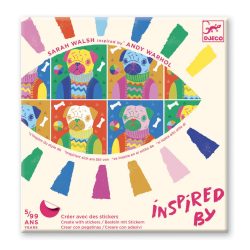   Djeco Művészeti műhely - Toppon - Inspired by Andy Warhol - Totally Pop