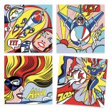 Djeco Művészeti műhely - Szuperhősök - Inspired by Roy Lichtenstein - Superheroes