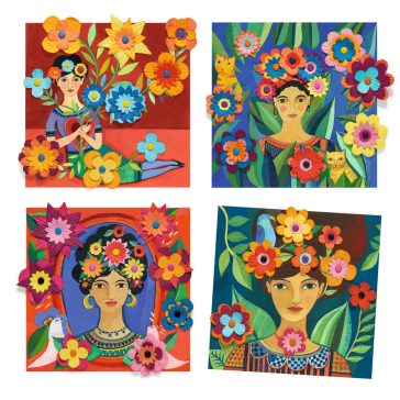   Művészeti műhely - Virágdíszben - Inspired by Frida Kahlo - Coyoacán