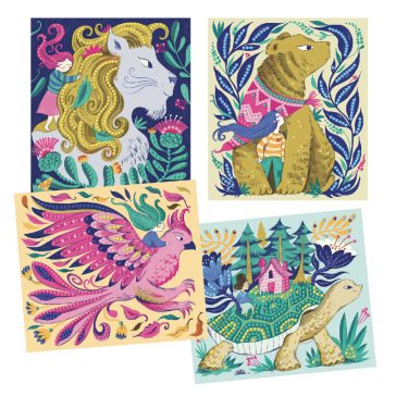   Artistic Diams - Gyémántszemes kirakó - Misztikus lények - Mythical Creatures