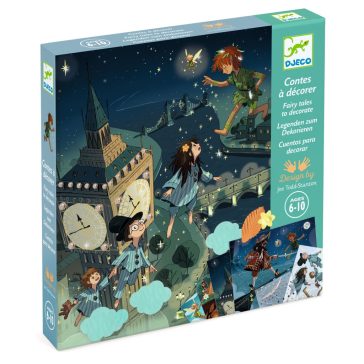   Djeco Művészeti műhely - Meseillusztráció, Pán Péter - Peter Pan