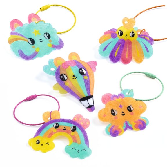 Artistic Plastic - Cuki kulcstartó díszek - Kawaii keyring