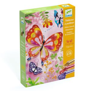 Djeco Csillámkép készítés - Pillangók - Butterflies