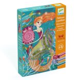 Djeco Csillámkép készítés - Sellők - Mermaids