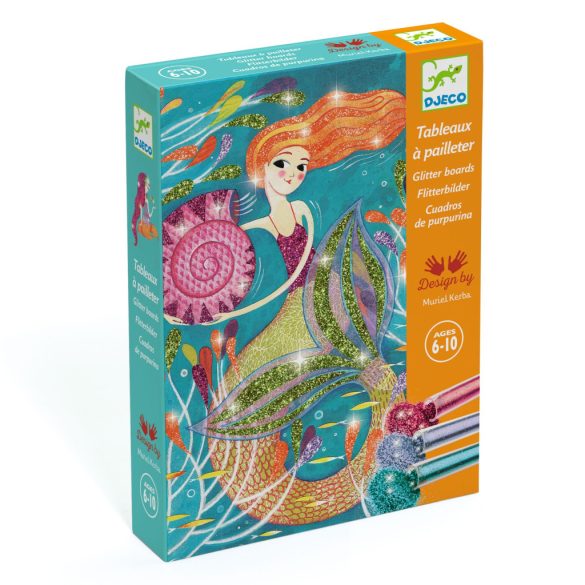 Djeco Csillámkép készítés - Sellők - Mermaids