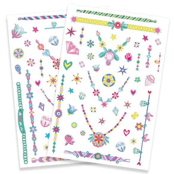 Djeco Tetováló matricák - Jenni ékszerei - Jenni's Jewels