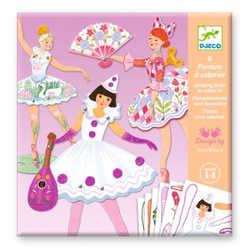 Djeco Kapcsos képkészítés - Tüllszoknya - Tutus