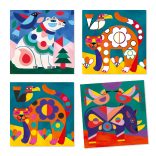 Djeco Kifestő készlet - Fantasztikus fenevadak - Fanciful bestiary