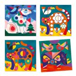 Djeco Kifestő készlet - Fantasztikus fenevadak - Fanciful bestiary