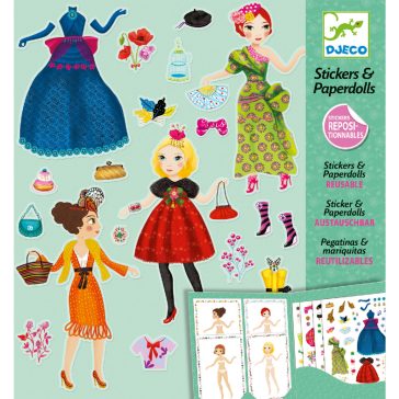   Papírbaba öltöztető - Régi idők divatja - Massive fashion