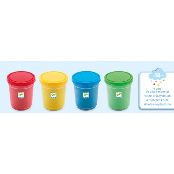 Gyurma - 4 szín pillegyurma - 4 tubs of play dough Gyurma - 4 szín pillegyurma - 4 tubs of play dough