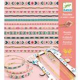 Djeco Ékszerkészítő készlet - Karkötők gyöngyszövéssel - Tiny beads