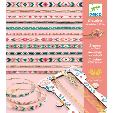  Ékszerkészítő készlet - Karkötők gyöngyszövéssel - Tiny beads