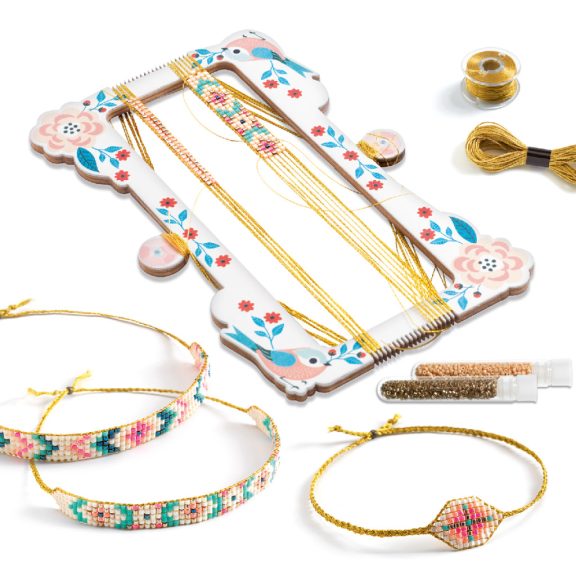 Ékszerkészítő készlet - Karkötők gyöngyszövéssel - Tiny beads