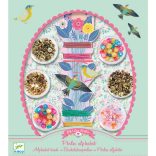 Djeco Ékszerkészítő készlet - Betű gyöngyök - Alphabet beads