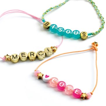   Ékszerkészítő készlet - Betű gyöngyök - Alphabet beads