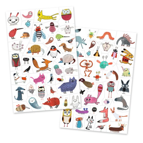 Tetováló matricák - Cukik és viccesek - Little critters