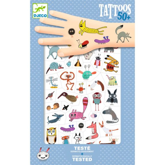 Tetováló matricák - Cukik és viccesek - Little critters