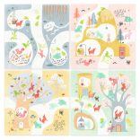 Djeco Kreatív nyomdakészlet - Erről-arról - Out and about