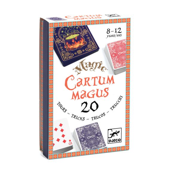 Bűvészkészlet - Kártyás, 20 trükk - Cartum Magus Bűvészkészlet - Kártyás, 20 trükk - Cartum Magus