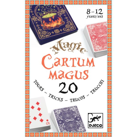 Bűvészkészlet - Kártyás, 20 trükk - Cartum Magus Bűvészkészlet - Kártyás, 20 trükk - Cartum Magus