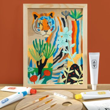   Műterem 22 - Színkeverés, Tigris - Atelier 22, Colour Mixing