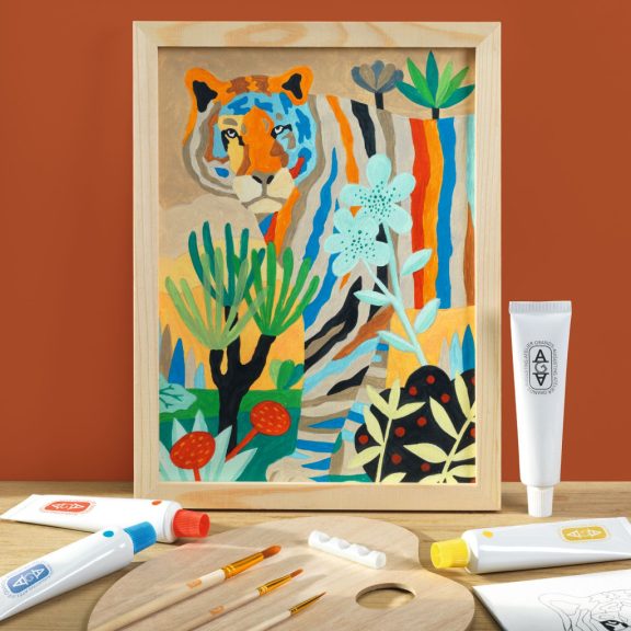 Műterem 22 - Színkeverés, Tigris - Atelier 22, Colour Mixing Műterem 22 - Színkeverés, Tigris - Atelier 22, Colour Mixing