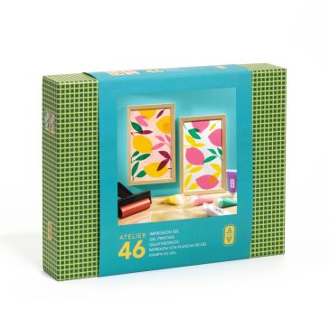   Djeco Műterem 46 - Gélnyomtatás, Színtár - Atelier 46, Gel Printing