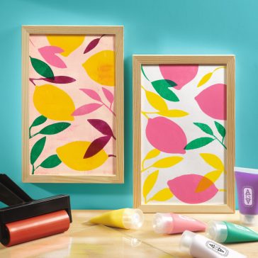   Djeco Műterem 46 - Gélnyomtatás, Színtár - Atelier 46, Gel Printing