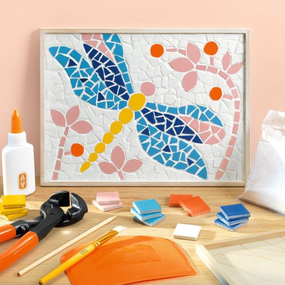 Djeco Műterem 72 - Mozaikkép, Szítakötő - Atelier 72, Mosaic