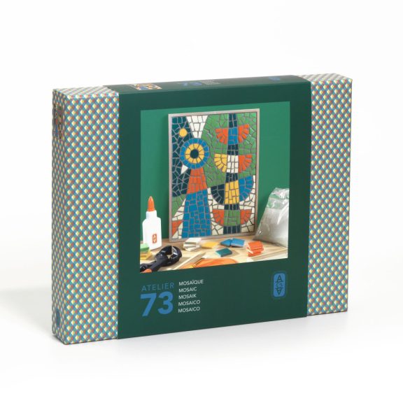 Műterem 73 - Mozaikkép, Páva - Atelier 73, Mosaic Műterem 73 - Mozaikkép, Páva - Atelier 73, Mosaic