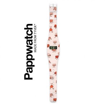 Papír karóra - HEARTS - Pappwatch