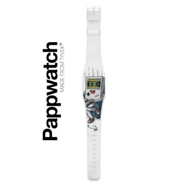 Papír karóra - COMPUTER LOVE - Pappwatch