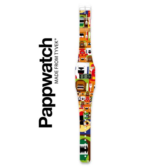 Papír karóra - HUNGRY ANIMALS - Pappwatch