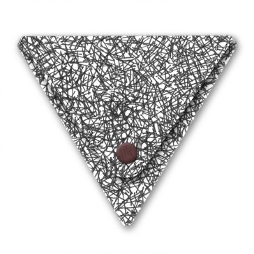   Háromszög pénztárca - WILD STROKES - Triangle Purse Small