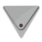 Háromszög pénztárca - SILBER / METALLIC - Triangle Purse Small