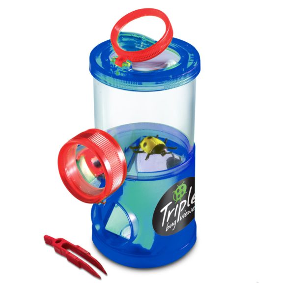 Három nézőszögű bogárvizsgáló, transzparens színek - Triple Bug Viewer – 3 way T-Color Három nézőszögű bogárvizsgáló, transzparens színek - Triple Bug Viewer – 3 way T-Color
