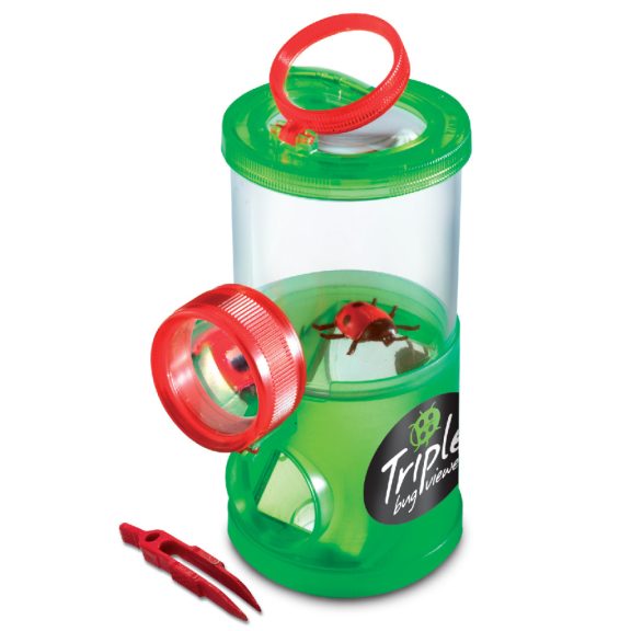 Három nézőszögű bogárvizsgáló, transzparens színek - Triple Bug Viewer – 3 way T-Color Három nézőszögű bogárvizsgáló, transzparens színek - Triple Bug Viewer – 3 way T-Color