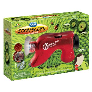   Hordozható mikroszkóp, transzparens színek - Zoomscope – Microscope T-Color